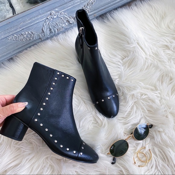 New Rebecca Minkoff Isley Stud Leather Boot - Picture 3 of 7